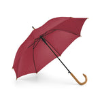 PATTI. 190T polyester umbrella with automatic opening Burgundy