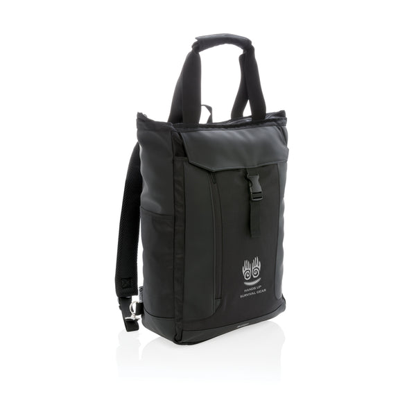 Branded Swiss Peak RFID 15" laptop totepack PVC free
