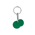 Multi Euro Trolley Coin Keyring