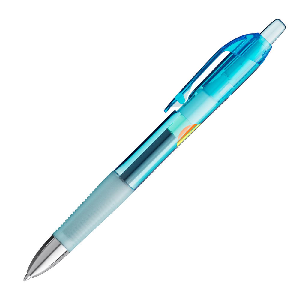 BIC® Intensity® Gel Clic Blue with Blue Ink