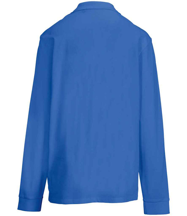 SOL'S Unisex Pacific Long Sleeve Piqué Polo Shirt Royal Blue