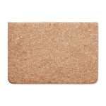 Cork laptop bag magnetic flap