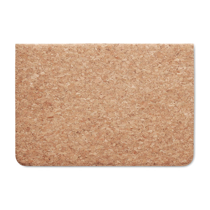 Cork laptop bag magnetic flap 14"