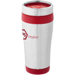 Branded Elwood 410 ml insulated tumbler