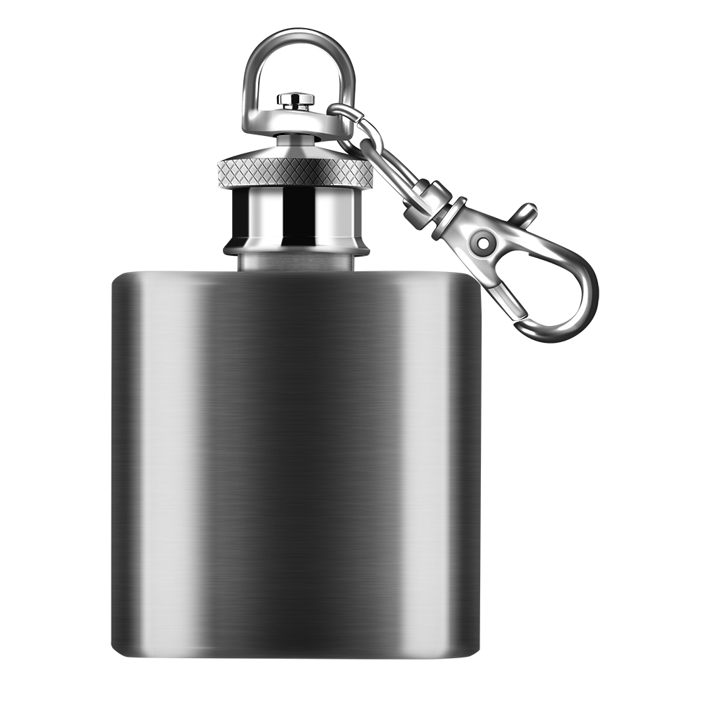Branded Miniature Hip Flask