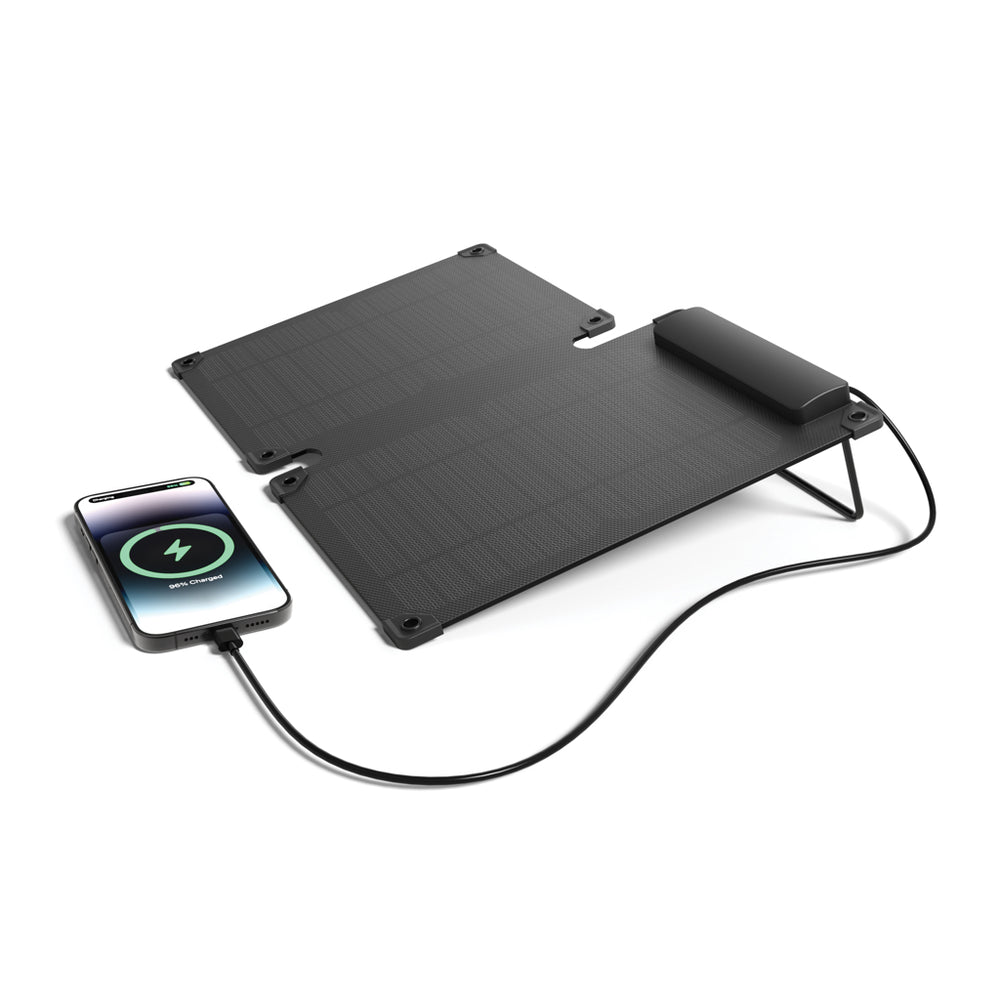 Branded Solarpulse rplastic portable Solar panel 10W