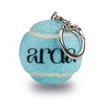 Branded Tennis Ball Keyring
