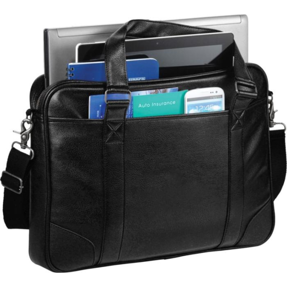 Branded Oxford 15.6" slim laptop briefcase 5L