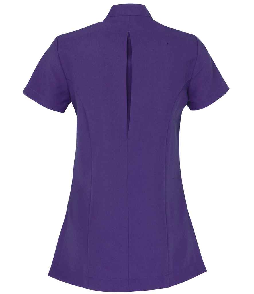 Premier Ladies Blossom Short Sleeve Tunic Purple