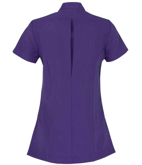 Premier Ladies Blossom Short Sleeve Tunic Purple
