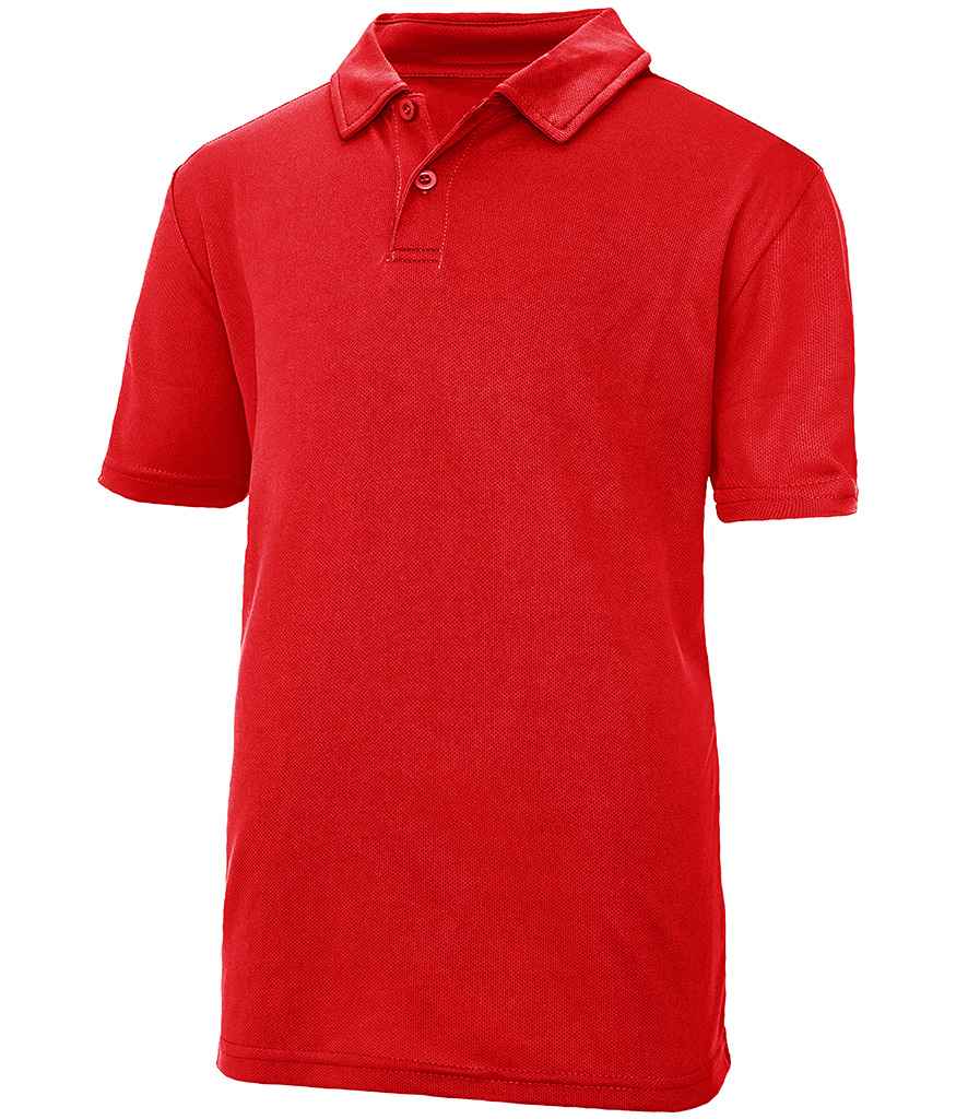 AWDis Kids Cool Polo Shirt Fire Red