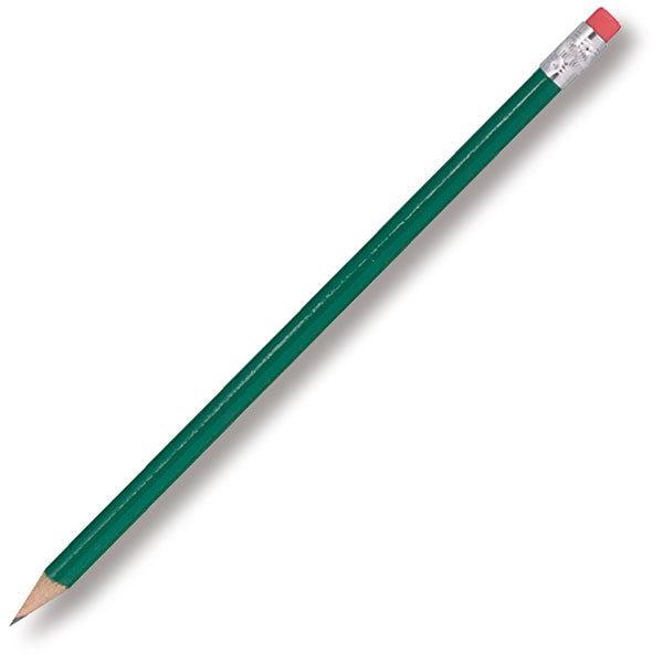 Promotional Standard Wooden Pencil with Eraser | Custom Logo Pencil with Eraser