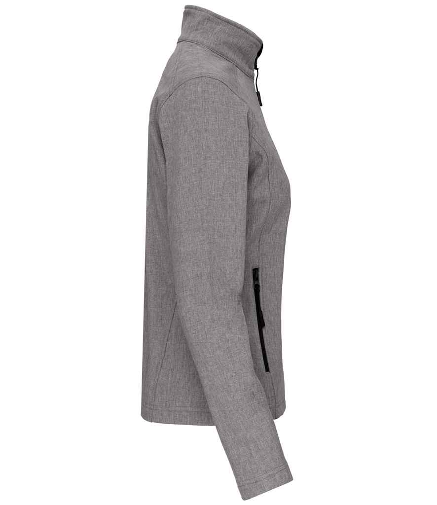 Kariban Ladies Soft Shell Jacket Marl Grey