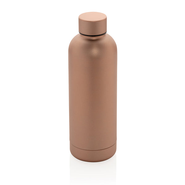 RCS Recycled stainless steel Impact vacuum bottle Brown