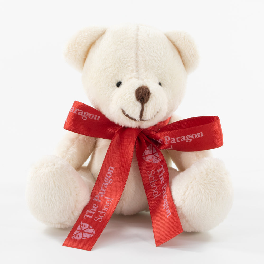 Bow Bear I 10cm Swift Bear, Cream