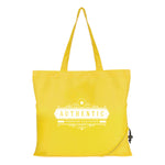 Branded Bayford 190T Polyester foldable pullstring shopper bag