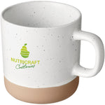 Branded Pascal 360 ml ceramic mug