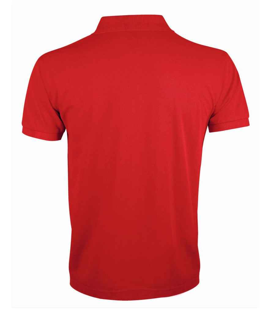 SOL'S Prime Poly/Cotton Piqué Polo Shirt Red