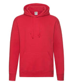Fruit of the Loom Premium Hooded Sweatshirt Red