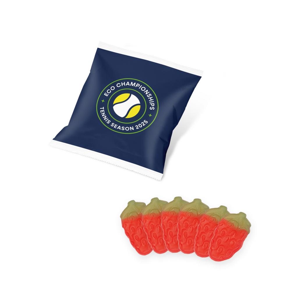 Tennis Season, Flow Bag, Giant Strawberries, Bespoke