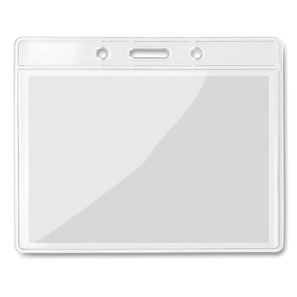 Transparent badge 10cmx8cm