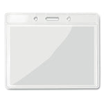 Transparent badge 10cmx8cm