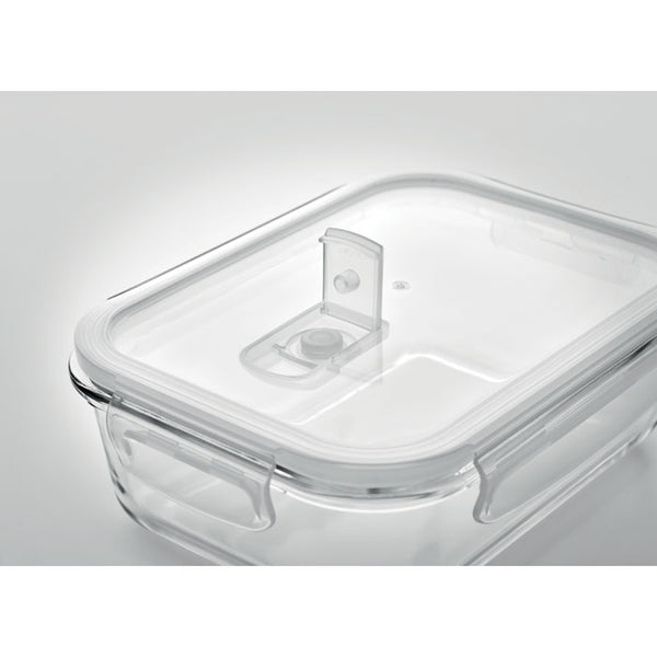 Branded Glass lunchbox & PP lid 900ml