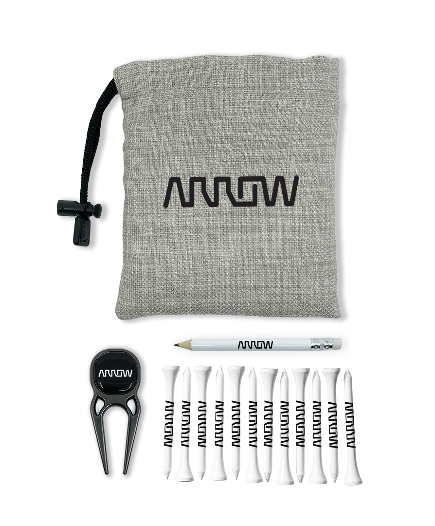 Quatro valuable pouch golf set