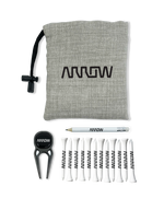 Quatro valuable pouch golf set