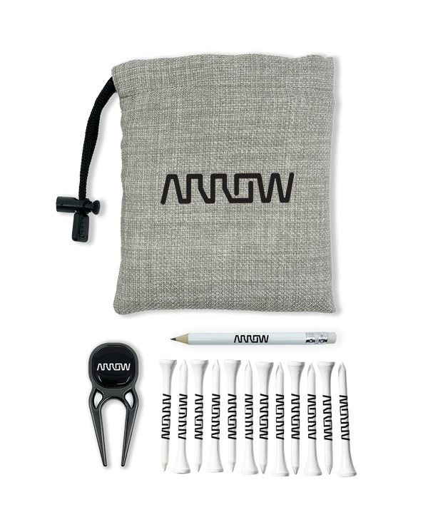 Quatro valuable pouch golf set