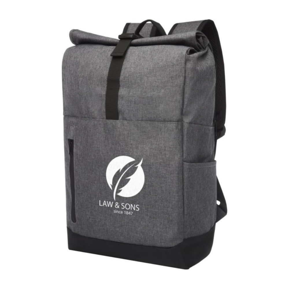 Hoss 15.6" roll-up laptop backpack 12L