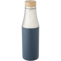 Hulan 540 ml copper vacuum insulated stainless steel bottle with bamboo lid