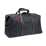 Branded Weekend bag in canvas 450gr/m²