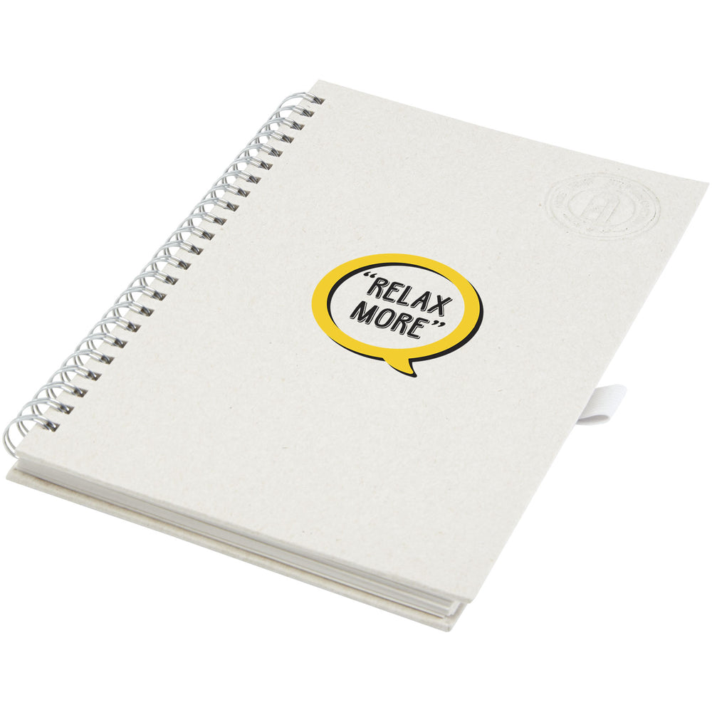 Dairy Dream A5 size reference spiral notebook