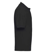 Russell Poly/Cotton Piqué Polo Shirt Black