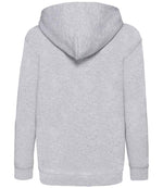 Fruit of the Loom Kids Classic Hooded Sweatshirt Heather Grey