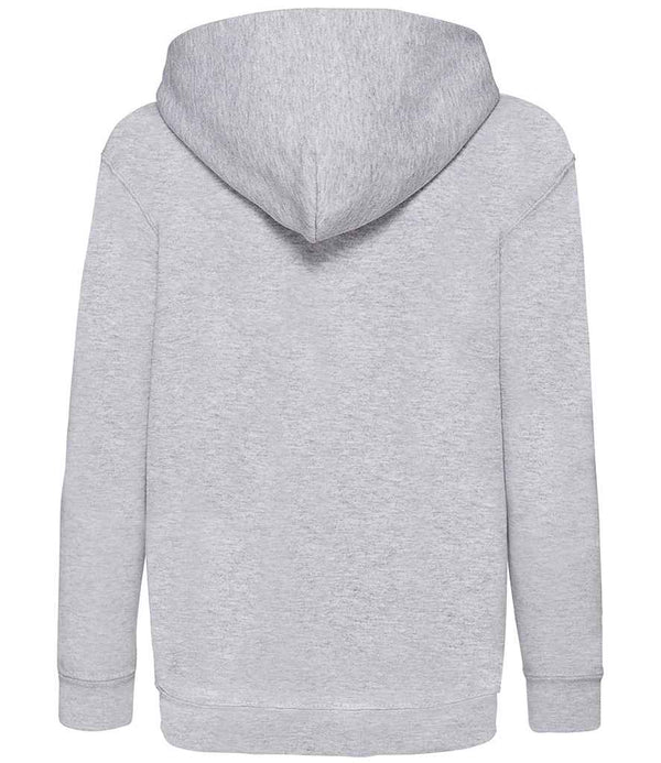 Fruit of the Loom Kids Classic Hooded Sweatshirt Heather Grey