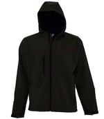 SOL'S Replay Hooded Soft Shell Jacket Black