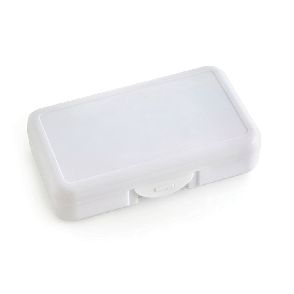 Branded Crayon 3 pcs wax highlighter set in white case