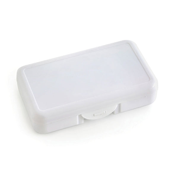 Branded Crayon 3 pcs wax highlighter set in white case