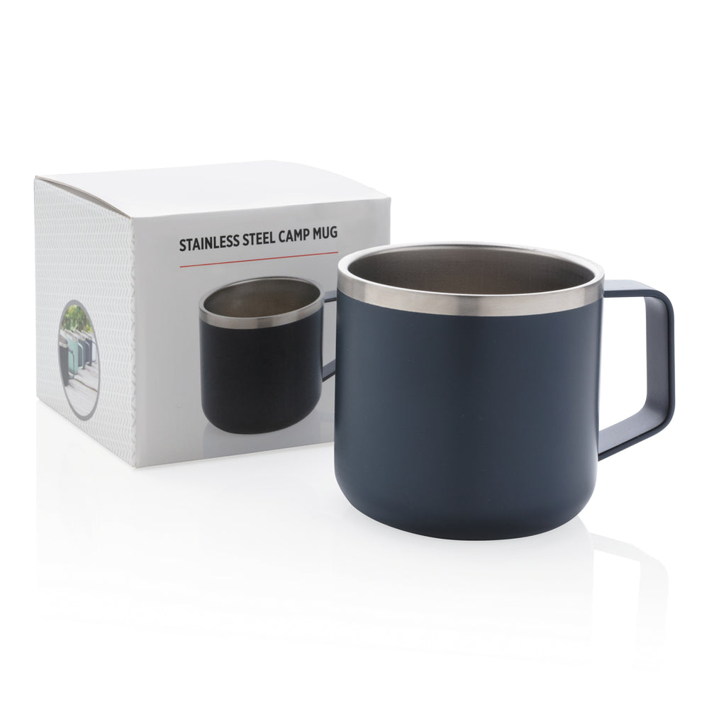 Branded Stainless steel camp mug