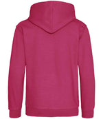AWDis Kids Hoodie Hot Pink