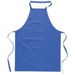 Kitchen apron in cotton Royal Blue