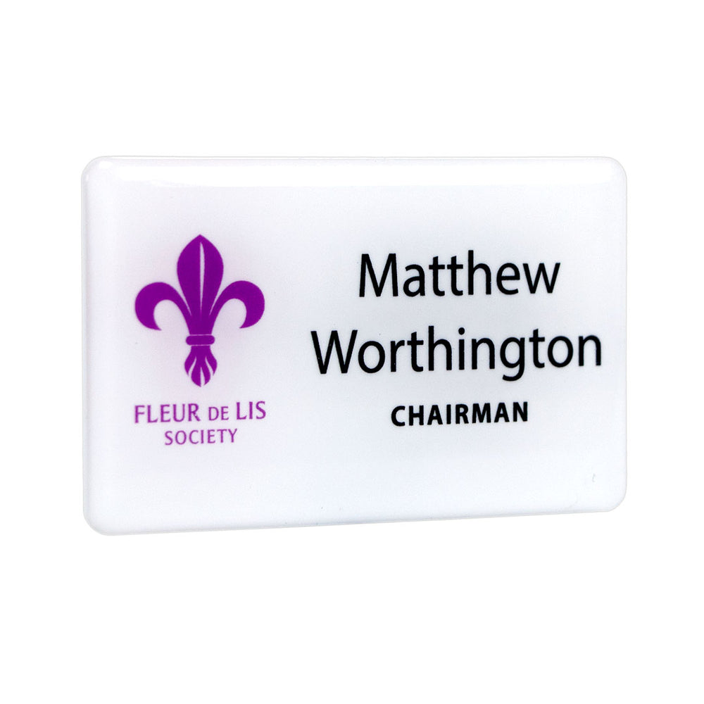Personalised Plastic Name Badges