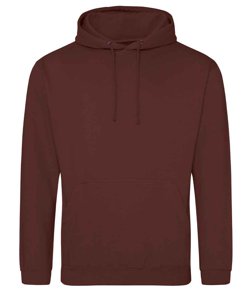 AWDis College Hoodie Chocolate Fudge Brownie