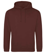 AWDis College Hoodie Chocolate Fudge Brownie