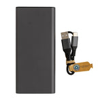 Branded Terra RCS recycled 20W aluminium powerbank 20.000 mAh