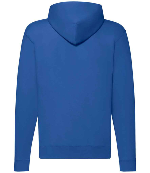 Fruit of the Loom Classic Zip Hooded Sweatshirt Royal Blue