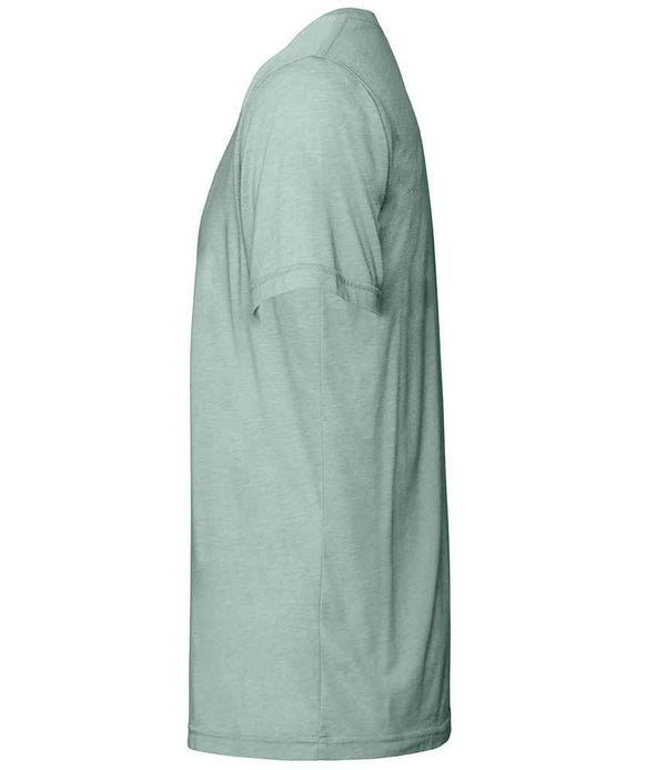 Canvas Unisex Tri-Blend T-Shirt Dusty Blue Tri-Blend