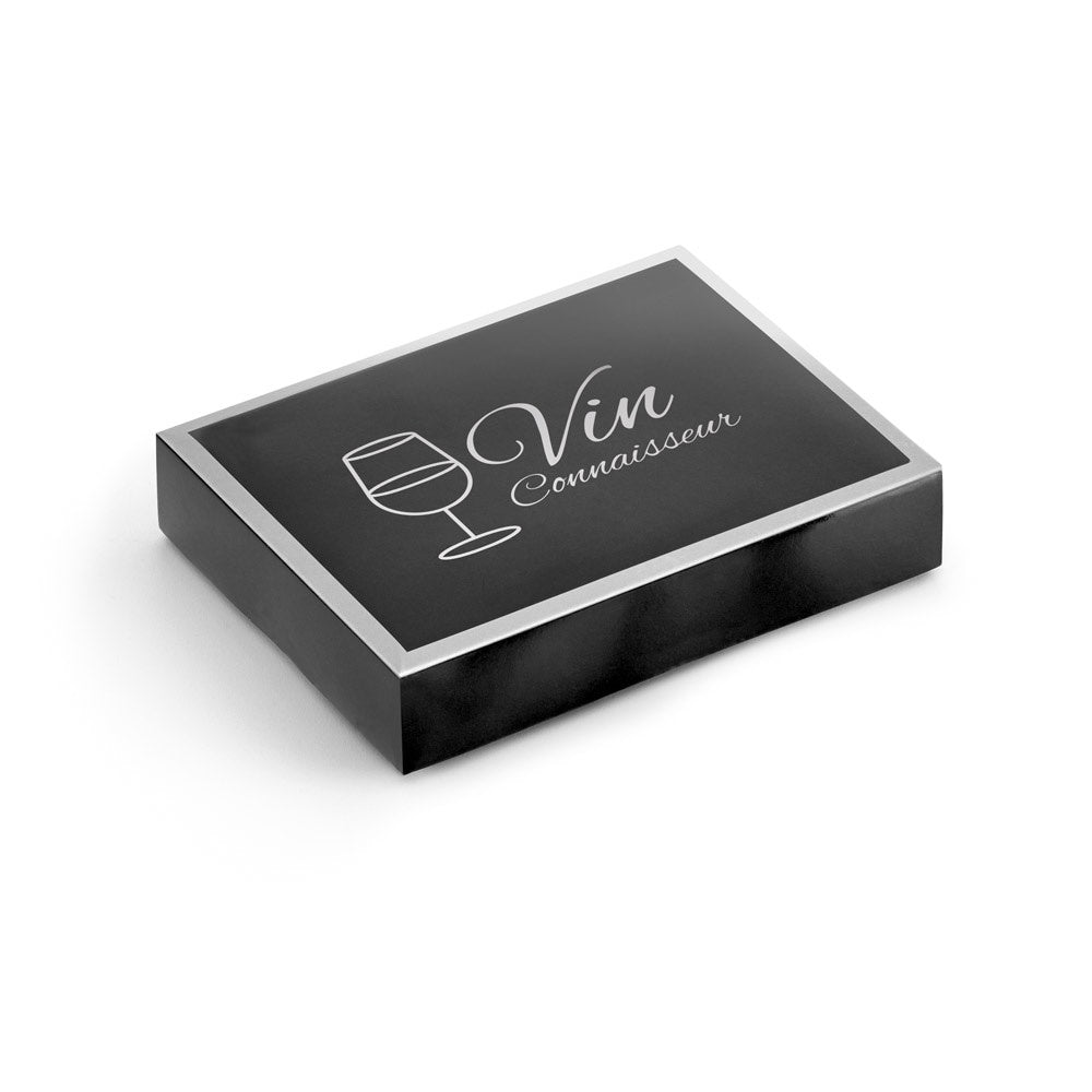 BARREL. Zinc wine set